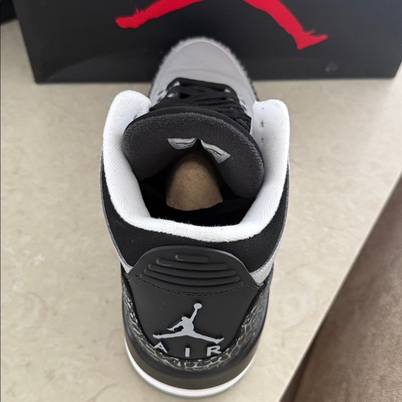 Jordan Air Jordan 3 Retro Wolf Grey Silver Black